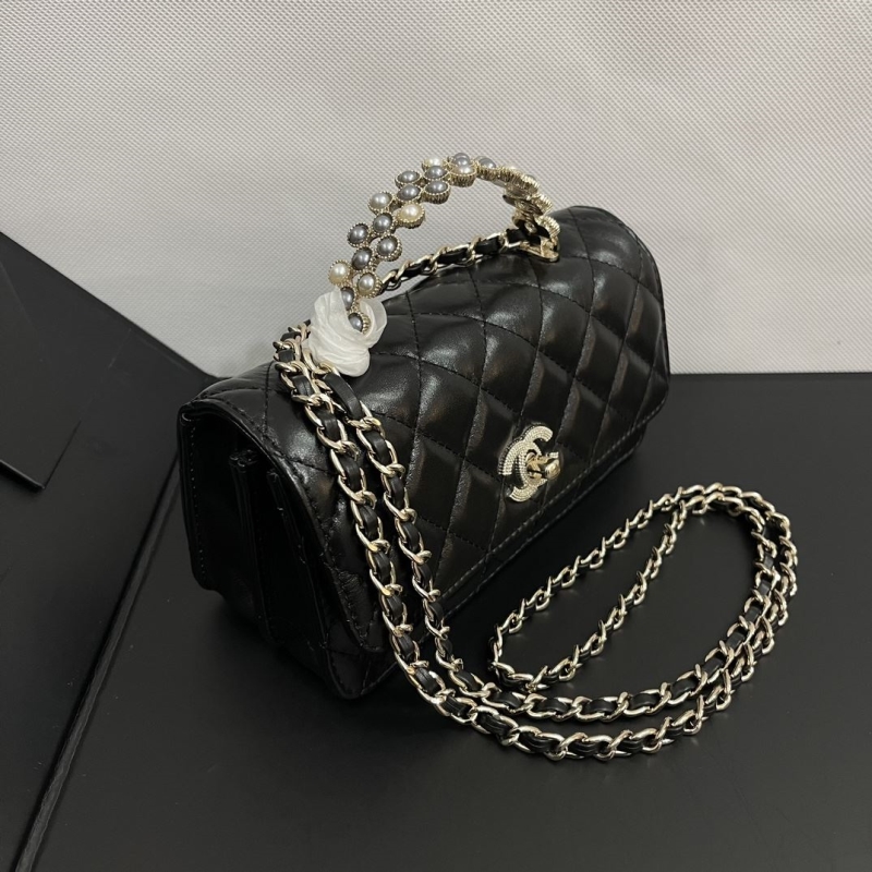 Ch**el top handle bags